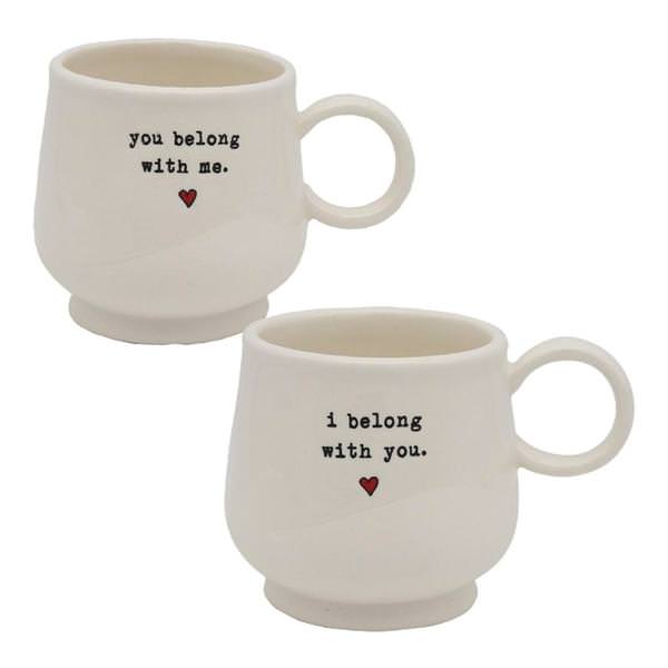 20 oz We Belong Together Mug Set